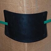 Vestil Edge-R12 Rubber Edge Guards 50 Pack 7/32" X 12" X 5-3/4", Black