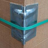 Vestil Edge-S7 Steel Edge Guard 10 Pack 4-7/8" X 4-7/8" X 7-1/2" Silver