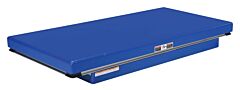 Vestil Ehlt-3060-2-43 Steel Electric Hydraulic Lift Table 30" X 60" 2000 Lb. Capacity, Blue