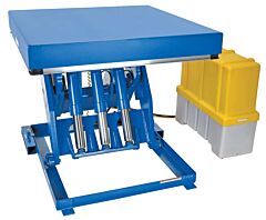 Vestil Ehlt-4848-12-43 Steel Electric Hydraulic Lift Table 48" X 48" 12000 Lb. Capacity, Blue