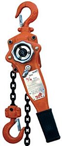 Vestil Elh-60-5 Steel Economy Lever Hoist 5 Ft. Chain Length, 6000 Lb. Capacity, Orange