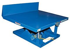 Vestil Em1-200-4250-2 Steel Efficiency Master Tilt Table 42" X 50" 2000 Lb. Capacity, Blue