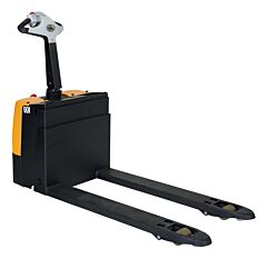 Vestil Ept-2547-30-E Steel Fully Powered Electric Pallet Truck With Lead Acid Batteries 25" X 47" 3000 Lb. Capacity, Black