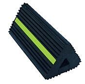 Vestil Ex-13 Extruded Rubber Wheel Chock 6-1/2" X 12" X 5-3/4", Black