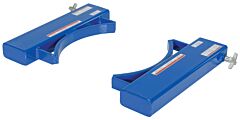 Vestil Fdg-30 Steel Fork Mounted Drum Gripper 30 Gallon 800 Lb. Capacity, Blue