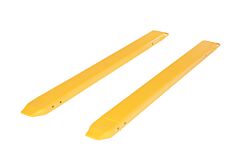 Vestil Fe-5-54-P Steel Pin Style Fork Extensions 5" X 54" 4,000 Lb. Capacity, Yellow