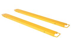 Vestil Fe-5-66 Steel Fork Extensions 5" X 66" 4,000 Lb. Capacity, Yellow