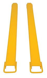 Vestil Fe-6-96 Steel Fork Extensions 6" X 96" 4,000 Lb. Capacity, Yellow