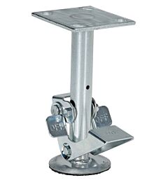 Vestil Fl-Lk-8El Steel Floor Lock 9-1/2 To 8-3/4" Height Silver