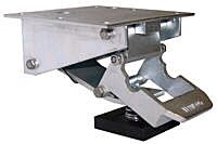 Vestil Fl-Lk-Lp Steel Floor Lock 3-3/4 To 4-9/16" Height Silver