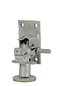 Vestil Fl-Lk-S Steel Floor Lock 7" To 8-3/16" Height Silver