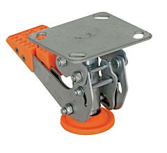 Vestil Fl-Lkh-4 Steel Floor Lock 4-5/8 To 5-3/4" Height Silver