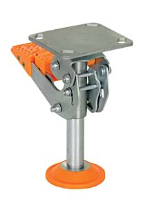 Vestil Fl-Lkh-8 Steel Floor Lock 8-5/16 To 9-7/16" Height Silver