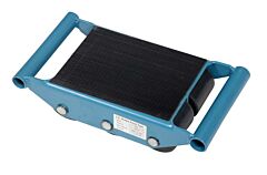 Vestil Fms-6 Steel Fixed Machinery Skates 16-1/4" X 8-1/2" X 4" 12,000 Lb. Capacity, Blue