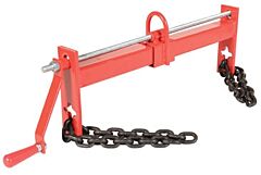 Vestil Hdll-15 Steel Heavy Duty Load Lifter 1500 Lb. Capacity, Red