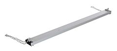 Vestil Hdms-72 Steel Heavy Duty Magnetic Hanging Sweeper 72" Length, 130 Lb. Capacity, Silver