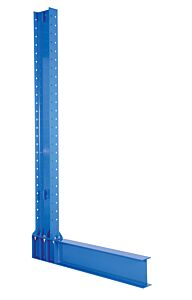 Vestil Hu-C-14-48 Single Sided Cantilever Upright With 42" And 48" Arms 14 Ft. 13,700 Lb. Capacity, Blue