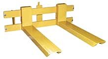 Vestil Hydra-Af-18 Steel Adjustable Forks Attachment 6" To 22" For Hydraulic Lift Cart Model Yellow