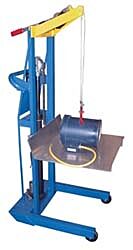 Vestil Hydra-H Steel Hand Crank Winch & Hook Attachment For Hydra Lift Cart Model Yellow