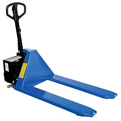 Vestil L-270-Dc-Hd Steel Dc Powered Tote Lift 63" X 26-3/4" X 46-1/2" 3000 Lb. Capacity, Blue