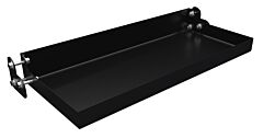 Vestil Lad-Tt-E Steel Ladder Tool Tray 23-9/16" Width Black