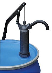 Vestil Ldp-Ryt Polyphenylene Sulfide Bung Drum Pump Lever Action 2", Black