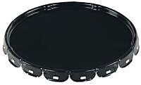 Vestil Lid-Stl Steel Standard Lid 5 Gallon Black