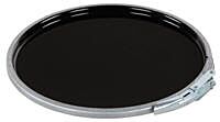 Vestil Lid-Stl-Ll-Un Steel Un Rated Lever Lock Lid 5 Gallon Black