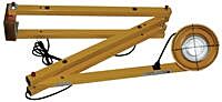Vestil Lls-90 Steel Triple Arm Sodium Dock Light 90" Length, Yellow
