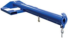 Vestil Lm-Ebnt-4-30 Steel Economy Non Telescoping Lift Boom 30" Fork Pocket Center 4,000 Lb. Capacity, Blue And Yellow