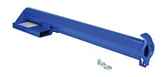 Vestil Lm-Ebnt-6-11 Steel Economy Non Telescoping Lift Boom 11" Fork Pocket Center 6,000 Lb. Capacity, Blue And Yellow