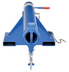 Vestil Lm-Obnt-4-36 Steel Orbit Non Telescoping Lift Boom 36" Fork Pocket Center 4,000 Lb. Capacity, Blue