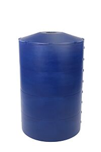 Vestil Lpbp-24-Ibu Polypropylene Light Pole Base Protector 26" X 26" X 41-1/2" Imperial Blue
