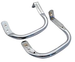 Vestil Lts-Hr Chrome Plated Fork Truck Hip Restraints 2-1/2" X 11-1/4" X 9-1/2" Silver