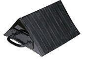 Vestil Lwc-14M Laminated Rubber Wheel Chock With Rubber Grip Handle 10-1/8" X 12-3/8" X 5-1/2", Black