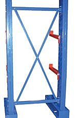 Vestil Mb-C-6-36 Steel Medium Duty Cantilever Brace Set 35" X 35" X 6" Blue