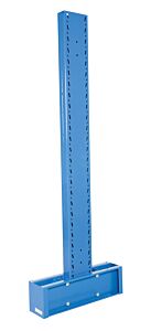 Vestil Mdu-C-10-24 Steel Medium Duty Double Sided Cantilever Upright For 24" Arms 10,000 Lb. Capacity, Blue