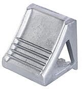 Vestil Ms-15 Cast Steel Wheel Chock 8-1/4" X 8-9/16" X 7-1/8" Silver