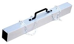 Vestil Ms-72 Heavy Duty Hanging Magnetic Sweepers 3" X 76" X 7" 75 Lb. Capacity, Silver