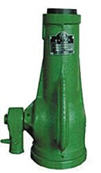 Vestil Msj-3 Steel Mechanical Screw Jack 5-13/16" X 3-11/16" X 20-5/8" 6,000 Lb. Capacity, Blue