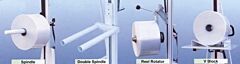 Vestil Mwp-Dspin Steel Double Spindle Manual Work Positioner Attachment 5-1/2" X 9-3/4" X 20" Silver