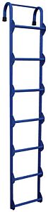 Vestil Ntal-15 Steel Tank Access Ladder 15 Ft. 300 Lb. Capacity, Blue