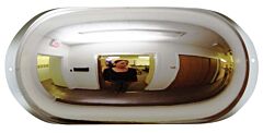 Vestil Off-Eye Acrylic Off Eye Mirror Oblong 7-3/4" X 16" X 1-3/4" 10 To 12 Ft. Covered Distance Silver