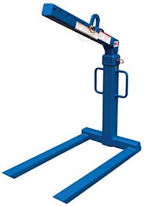 Vestil Olf-2-42 Steel Overhead Load Lifter Fixed 43-1/8" Fork 2000 Lb. Capacity, Blue