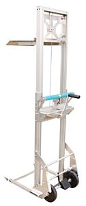Vestil Pall-200 Aluminum Portable Load Lifter 32-7/16" X 12-1/8" X 44-15/16" 200 Lb. Capacity, Silver