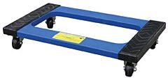 Vestil Pdoc-1830 Plastic Dolly With Rubber Ends 30" X 18" X 5-1/2" 1000 Lb. Capacity, Blue