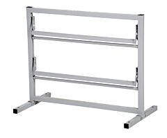 Vestil Pds-2-48 Steel Paper Dispenser Stand 2 Tiered 48" Roll Width 146 Lb. Capacity, Gray