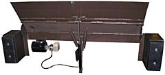 Vestil Pe-3072 Steel Electric Edge-O-Dock Leveler 17-1/2" X 99" X 27-1/2" 30,000 Lb. Capacity, Brown