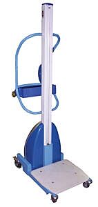 Vestil Pel-33 Steel Versatile Quick Lift Dc Powered 36-7/16" X 20-3/8" X 76" 330 Lb. Capacity, Blue