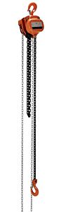 Vestil Phch-4-10 Professional Hand Chain Hoist 10 Ft. Lift Height 4,000 Lb. Capacity, Orange
